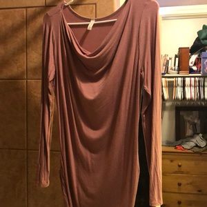 Long sleeve loose blouse